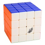 Cyclone Boys FeiYue 4x4x4 Screw Spring Magic Cube Colored
