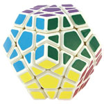 YongJun Guanhu Megaminx Magic Cube White