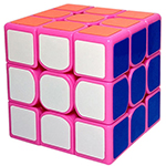 Shengshou FangYuan 3x3x3 Speed Cube 57mm Pink