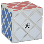 DaYan 4-Axis 5-Rank Magic Cube Puzzle White