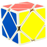 YongJun GuanLong Skewb Magic Cube White