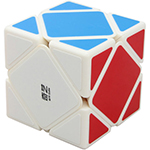 QiYi QiCheng Skewb Magic Cube White