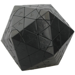 MF8 & OSKAR Icosahedron Version III Magic Cube Puzzle Black