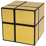 ShengShou 2x2x2 Mirror Block Magic Cube Golden