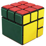 Cubetwist Big Block 3x3x3 Bandaged Cube Black