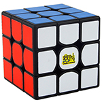 YAN3 3x3x3 Speed Cube 56mm Black