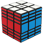 C4U Fully-Functional 3x3x7 Magic Cube Black