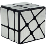 Cube Classroom Windmirror Magic Cube Brushed Silver