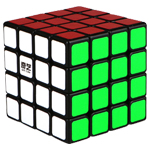 QiYi QiYuan W 4x4x4 Magic Cube Black