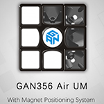GAN356 Air UM with Magnet Positioning System Black
