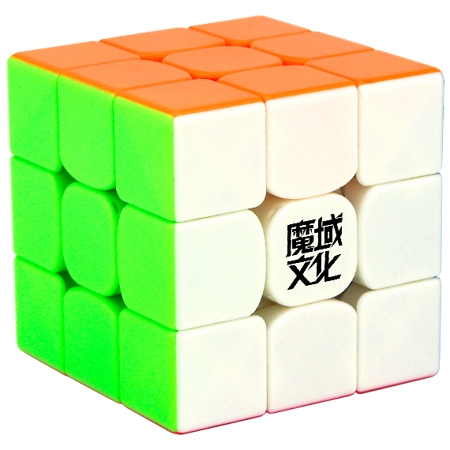MoYu 3x3x3 Weilong GTS2M Magic Cube Speed Puzzle Cube Bright Stickerless 