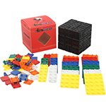CubeTwist Bandaged 3x3x3 Magic Cube Simplified DIY Kit Black
