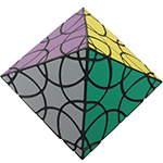 VeryPuzzle Clover Octahedron Twisty Puzzle Toy