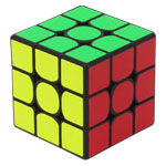 YuXin Little Magic 3x3x3 Magic Cube Black