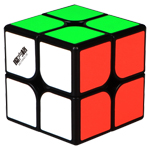 QiYi MoFangGe WuXia 2x2x2 Speed Cube Black 