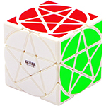 QiYi MoFangGe Pentacle Cube White