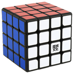 MoYu AoSu GTS M 4x4x4 Magnetic Speed Cube Black