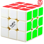 QiYi Valk3 Power M 3x3x3 Magnetic Speed Cube White