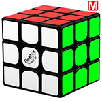 QiYi Valk3 Power M 3x3x3 Magnetic Speed Cube Black