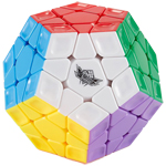 Cyclone Boys Rainbow Megaminx Stickerless Speed Cube