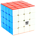 MoYu AoSu GTS M 4x4x4 Magnetic Speed Cube Bright Stickerless