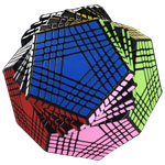 ShengShou Petaminx Magic Cube Black