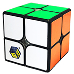 YuXin Little Magic 2x2x2 Magic Cube Black