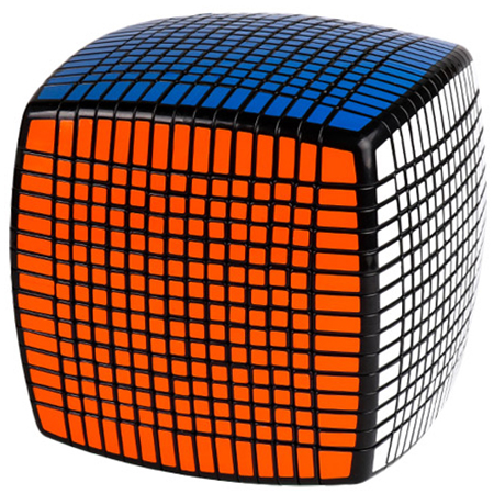 Moyu 15x15x15 Arc Magic Cube Professional Twisty Puzzle Intelligence Toys Black 