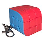 Penrose 3x3 Magic Cube Keychain Stickerless