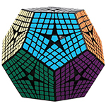 SENGSO 8-Layers Kilominx Cube Black