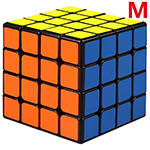 QiYi Mofangge WuQue Mini M 4x4x4 Magnetic Speed Cube 60mm Bl...