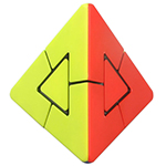 CB Pyraminx Duo Stickerless Cube
