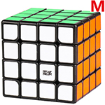MoYu AoSu GTS2 M 4x4x4 Magnetic Speed Cube Black