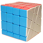 FanXin 4x4x4 Windmill Cube Stickerless