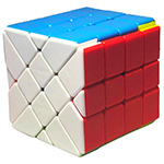 FanXin 4x4x4 YiLeng Fisher Cube Stickerless