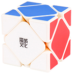 MoYu AoYan M Magnetic Skewb Cube White