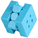MoYu Weilong GTS3 M CONFIDENT 3x3x3 Speed Cube Limited Edition Blue