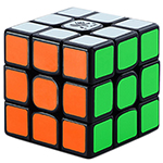 DaYan TengYun M 3x3x3 Magnetic Speed Cube Black