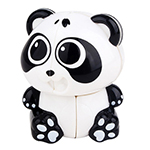 YuXin Mini Panda 2x2 Magic Cube Keychain