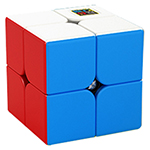 Classroom Meilong 2x2x2 Magic Cube Stickerless