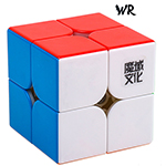 MoYu Weipo WR 2x2x2 Speed Cube 50mm Stickerless