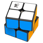 DaYan TengYun M 2x2x2 Magnetic Speed Cube Black