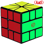 QiYi X-Man VOLT V2 SQ-1 Speed Cube Magnetic(/UD) Black
