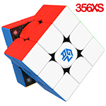 GAN 356 XS Speed Cube Stickerless Version Full-Bright Lite V...