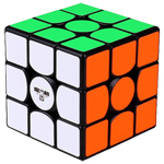 QiYi MoFangGe WuWei M 3x3x3 Magnetic Magic Cube Black