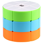 QiYi Cylinder 3x3x3 Magic Cube Stickerless
