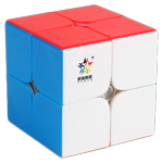 YuXin Little Magic M Magnetic 2x2x2 Magic Cube Stickerless