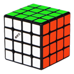 QiYi M 4x4x4 Magnetic Magic Cube Black