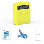 YongJun Pocket Portable infrared Sensor Timer Yellow