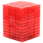 WitEden 3x3x11 I Magic Cube Collective Edition Transparent Red